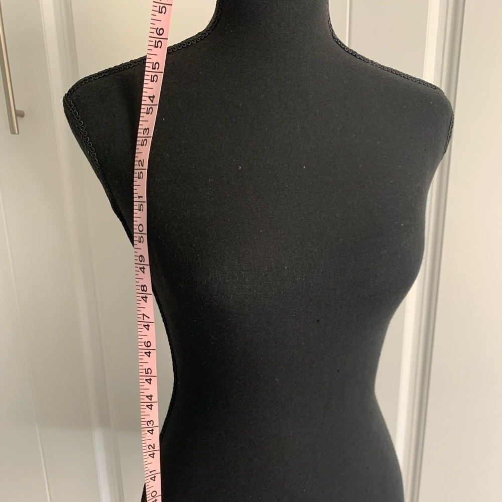 ECI dress - black with large flower pattern on bottom. - Picture 5 of 5